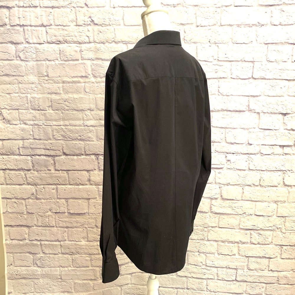 Men’s Black Dolce & Gabbana Shirt Size 17 1/2 44 - Picture 2 of 4